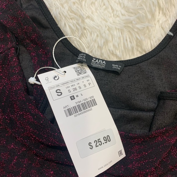 Zara sparkle bodysuit - Picture 2 of 5